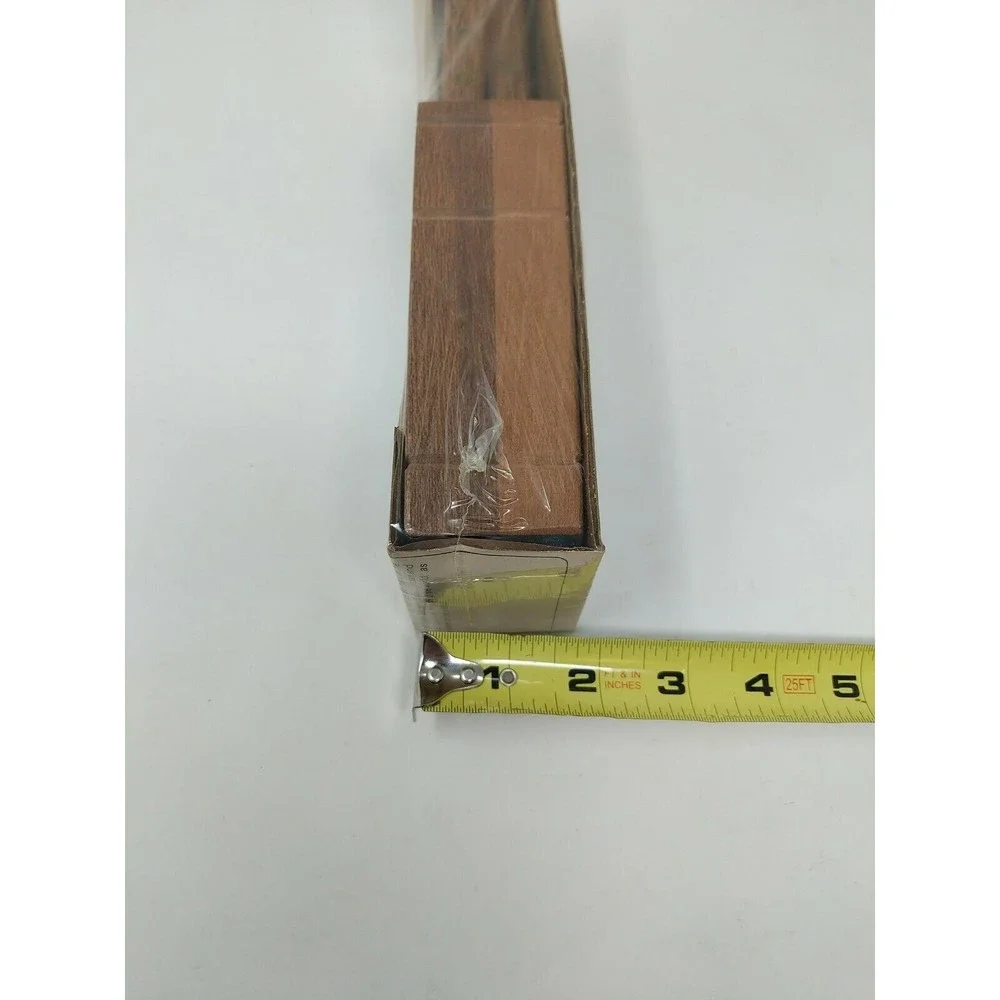 Vintage Regent & Sheffield 6 Piece Steak Knife Set w/ Genuine Mahogany Block NOS